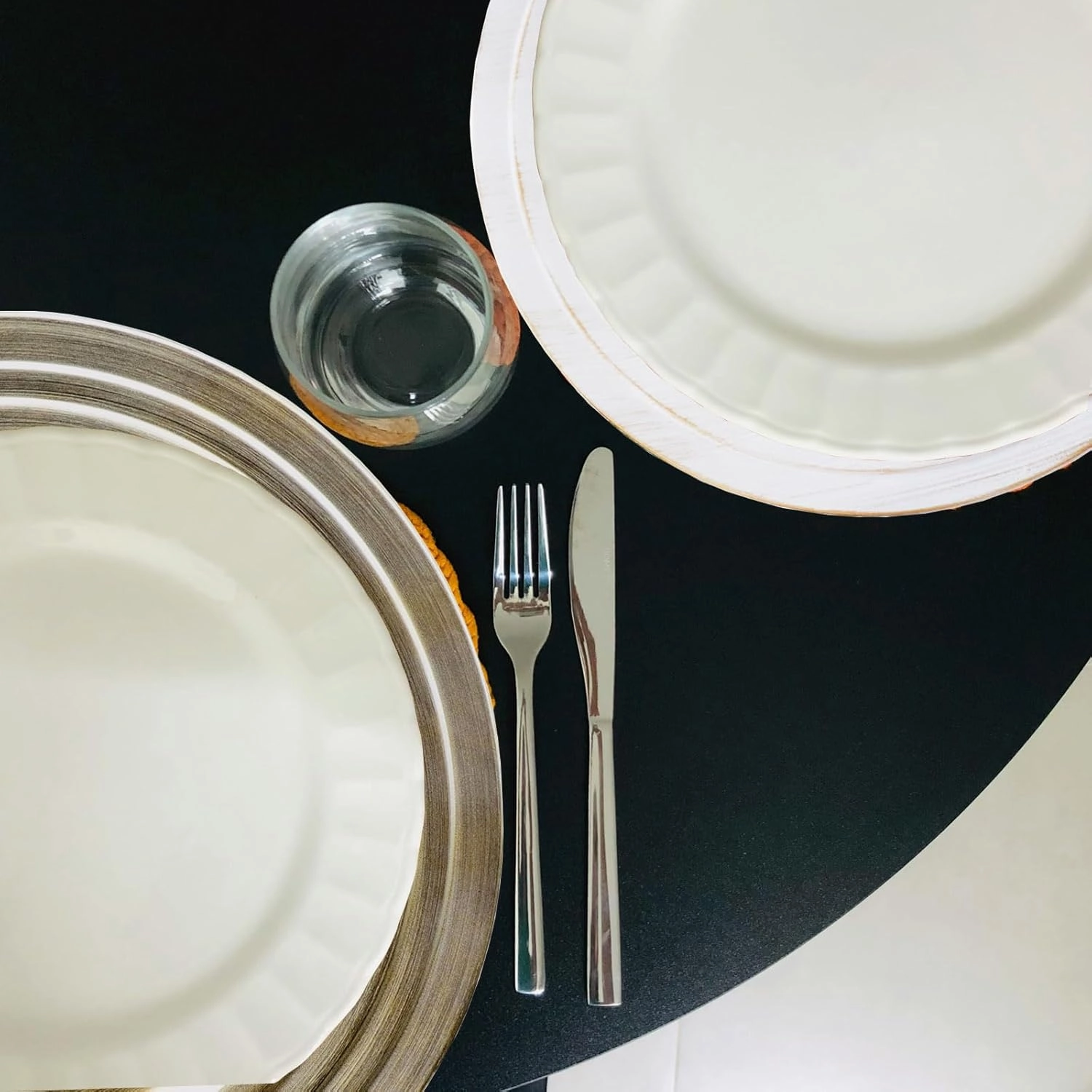 13"" Chargers for Dinner Plates, Gold Chargers for Dinner Plates, Gold Plates for Party Table Decor, Plate Chargers Set of 6 (Gold), F03802