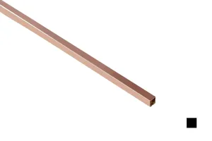 20 Gauge, 14/20 Rose Gold Filled Wire (Square) Dead Soft 14K Pink Gold Filled Wire Made in USA - 1FT by CRAFT WIRE