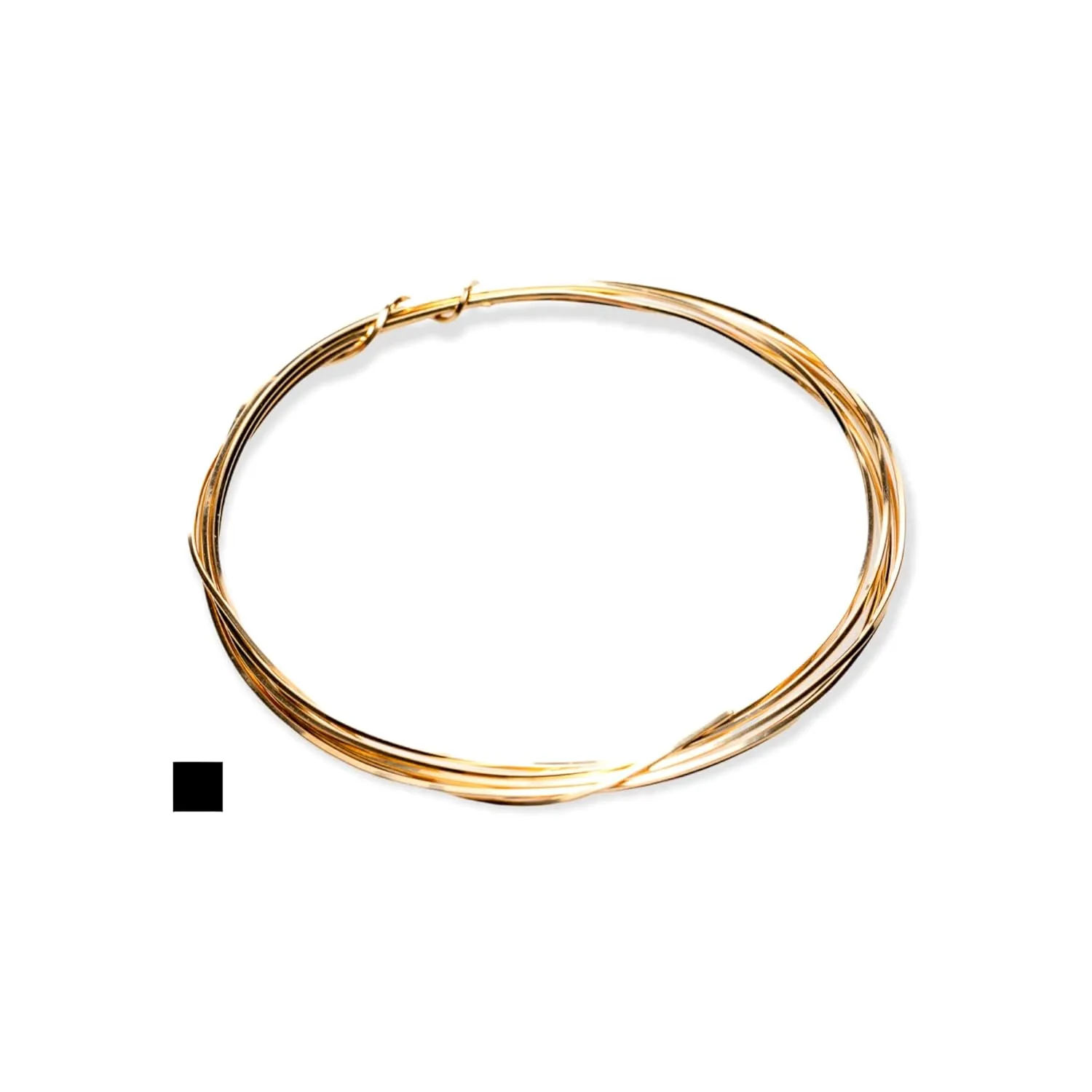 20 Gauge, 14/20 Yellow Gold Filled Wire (Square) Dead Soft 14K Gold Filled Made in USA - 15FT by CRAFT WIRE