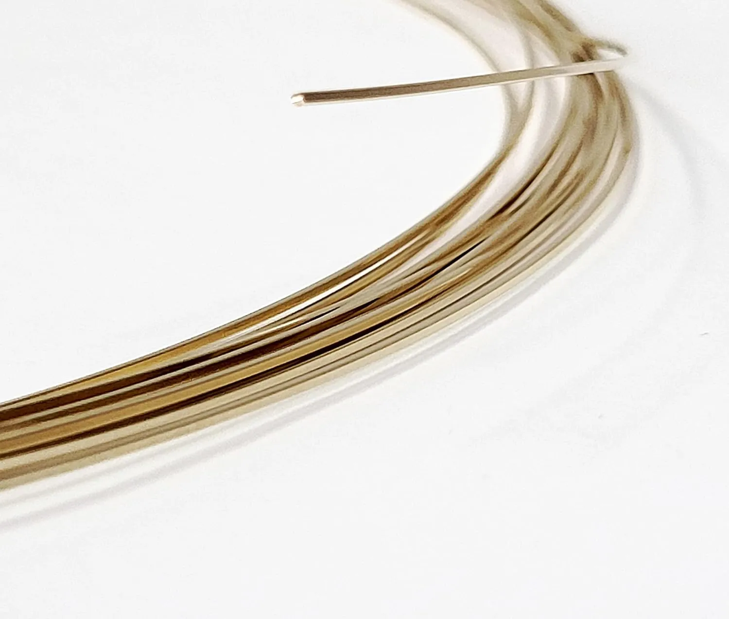 20 Gauge, Square, Dead Soft, 14/20 Yellow Gold-Filled Wire - 1 FT - for Jewelry Art from WIZART