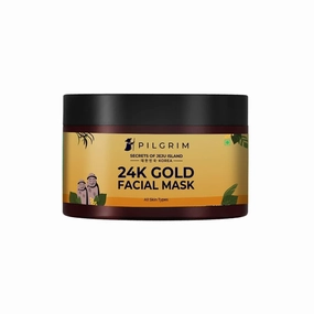 24K Gold face mask for glowing skin | 24K Gold face pack for glowing skin, skin hydrating, boosts collagen and restoring skin radiance
