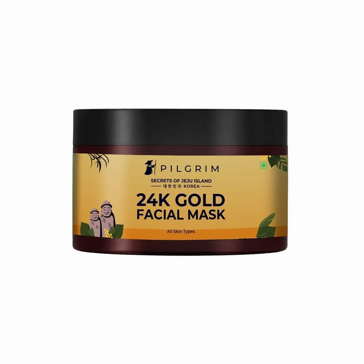 24K Gold face mask for glowing skin | 24K Gold face pack for glowing skin, skin hydrating, boosts collagen and restoring skin radiance