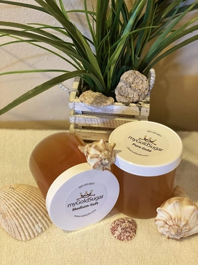 32oz My Gold Sugar - Sugaring for Hair Removal (Medium-Soft)