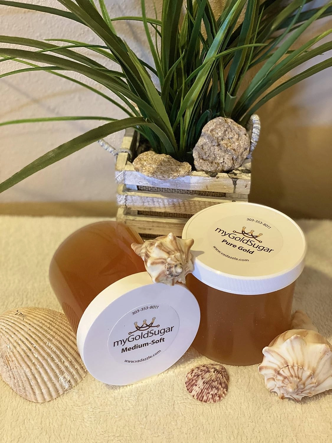 32oz My Gold Sugar - Sugaring for Hair Removal (Medium-Soft)