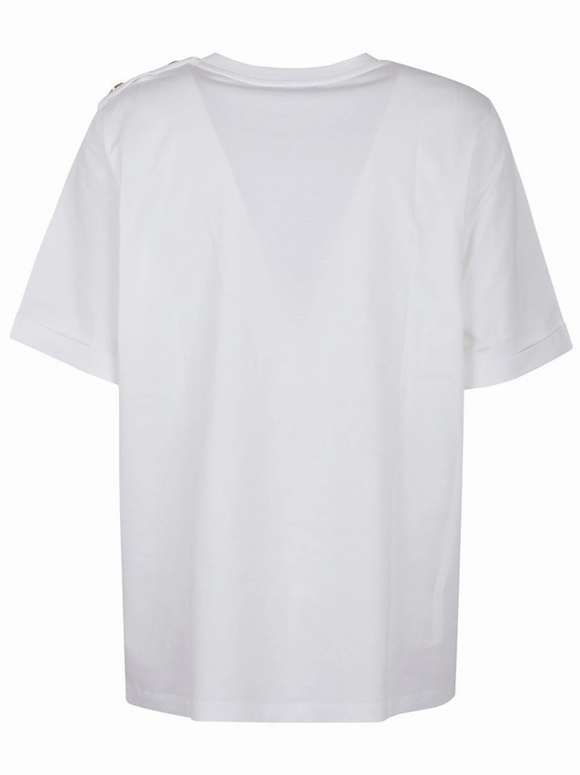 3 Btn Lipstick Print T-Shirt