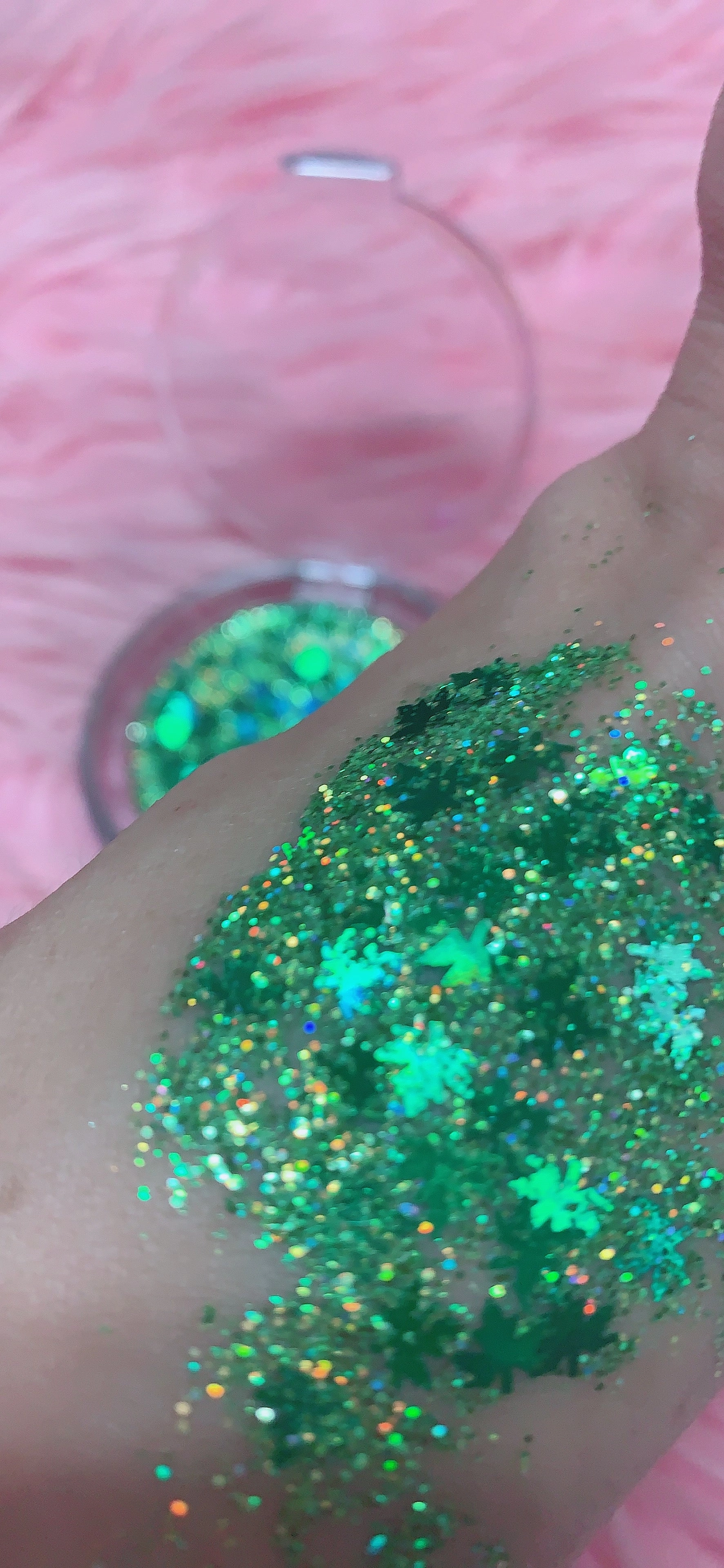 420 GLITTER HIGHLIGHTER (36 mm or 59 mm HUGE!!)