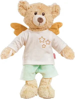 757 Hope Teddy Bear with Guardian Angel Costume, Approximately 42 cm tall, to dress and undress, to love and as a playmate, Brown, 10209549