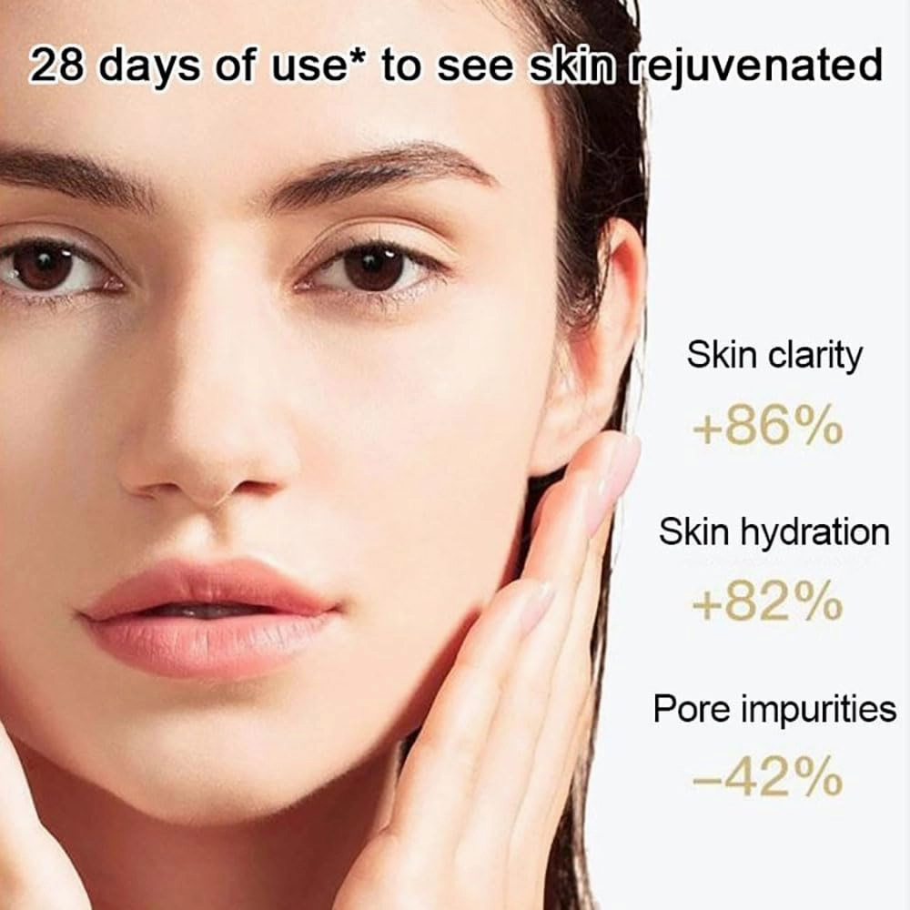 98.4% Beilingmei Gold Foil Peel-Off Mask - 2024 New Firming Peel Off Face 98.4 Gold Face Mask Moisturizes Reduces Wrinkles 80g (3PCS)