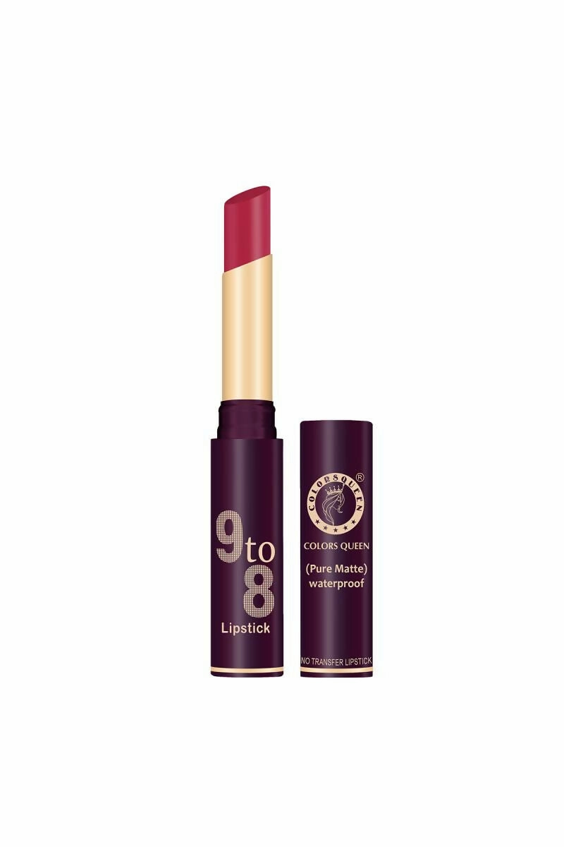 9 to 8 Matte Finish Long-Lasting Lipstick – 4 gm (Glam Red)