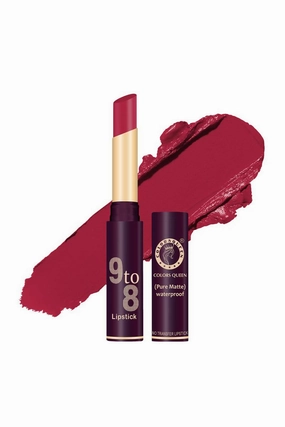 9 to 8 Matte Finish Long-Lasting Lipstick – 4 gm (Glam Red)