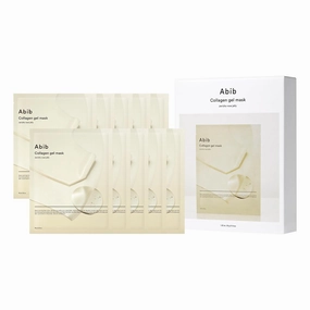 Abib Collagen Gel Mask Jericho Rose Jelly 10 Sheets (Nourishing) I Korean Vegan Collagen, Cooling Nourishing Hyaluronic Acid Hydrogel Face Mask Skin Care