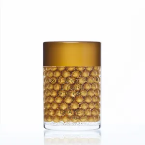 ABSOLUTE GOLD 24K Intensive Night Cream - 24 Karat Gold, SILK PEPTIDES and HYALURONIC Acid. Excellent for all skin types. 2 fl.oz-60 ml (FRAGRANCE FREE, CRUELTY FREE, PARABEN FREE, PETROLEUM FREE).