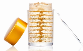 Absolute Gold 24K Lifting Eye Gel - 24 KARAT GOLD, SILK PEPTIDES and HYALURONIC ACID. 1 fl.oz-30 ml. (Fragrance Free, Cruelty Free, Paraben Free, Petroleum Free.)