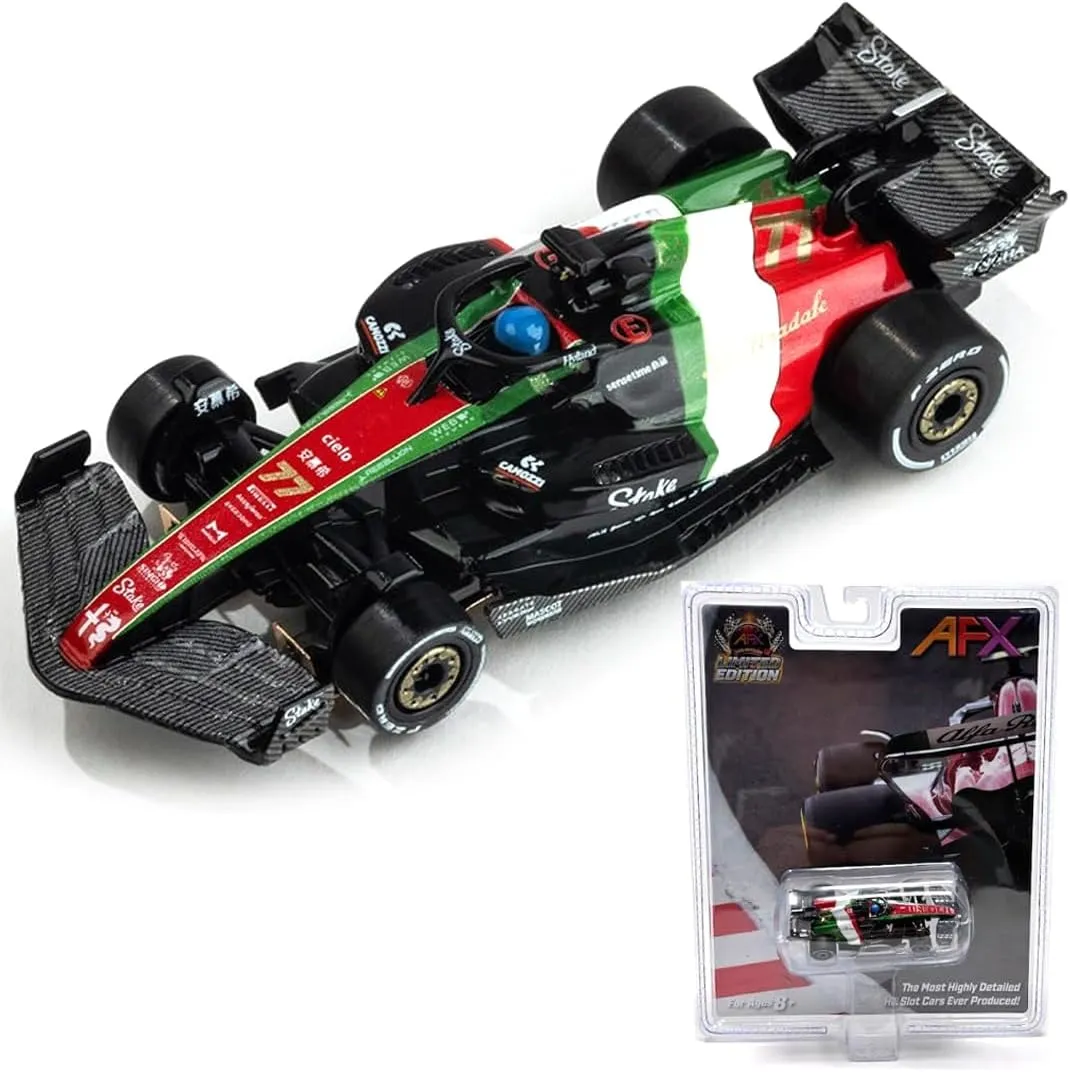 AFX 22080 Alfa Romeo F1 Monza Valtteri Bottas HO Slot Car Formula One