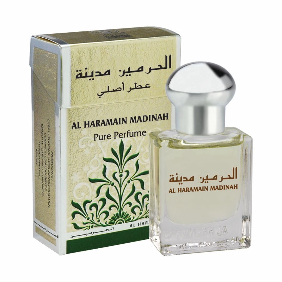 Al Haramain Madinah - Oriental Perfume Oil [15 ml]- 3 Pack