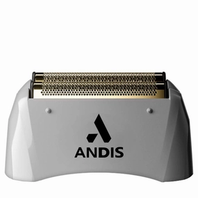 Andis 17160 Replacement Foil for Pro-Foil & Lithium Shaver - Super Soft Gold Titanium Cutters, Close & Smooth Cutting, Zero Finish with No Bumps/Irritation - Compatibles with Andis Models, Gray