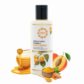 Apricot Vitamin E Moisturizer Deep Hydration Soft Smooth & Protecting Formula Ayurvedic Supple Skin Moisturize
