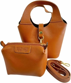 Aurora Verde bag. Made in Italy