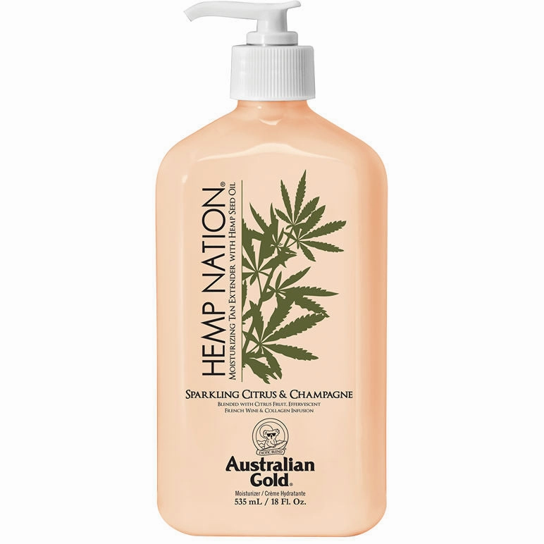 Australian Gold Hemp Nation Sparkling Citrus & Champagne - 18 oz.