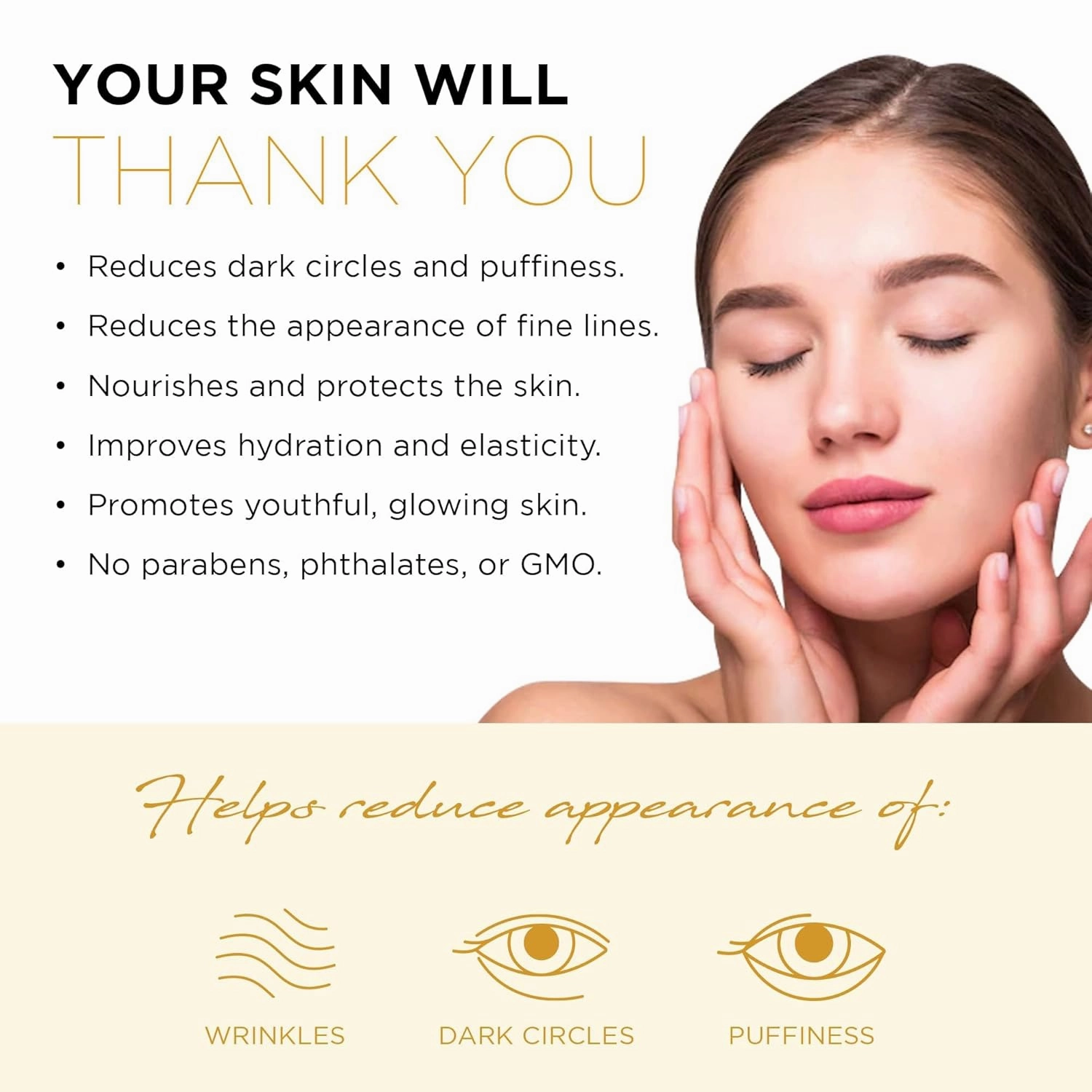AZURE 24K Gold & Retinol Anti Aging Under Eye Patches - Firming, Restoring & Deeply Hydrating Eye Mask - Reduces Fine Lines, Wrinkles, Dark Circles & Puffiness - Skin Care Made in Korea - 10 Pairs