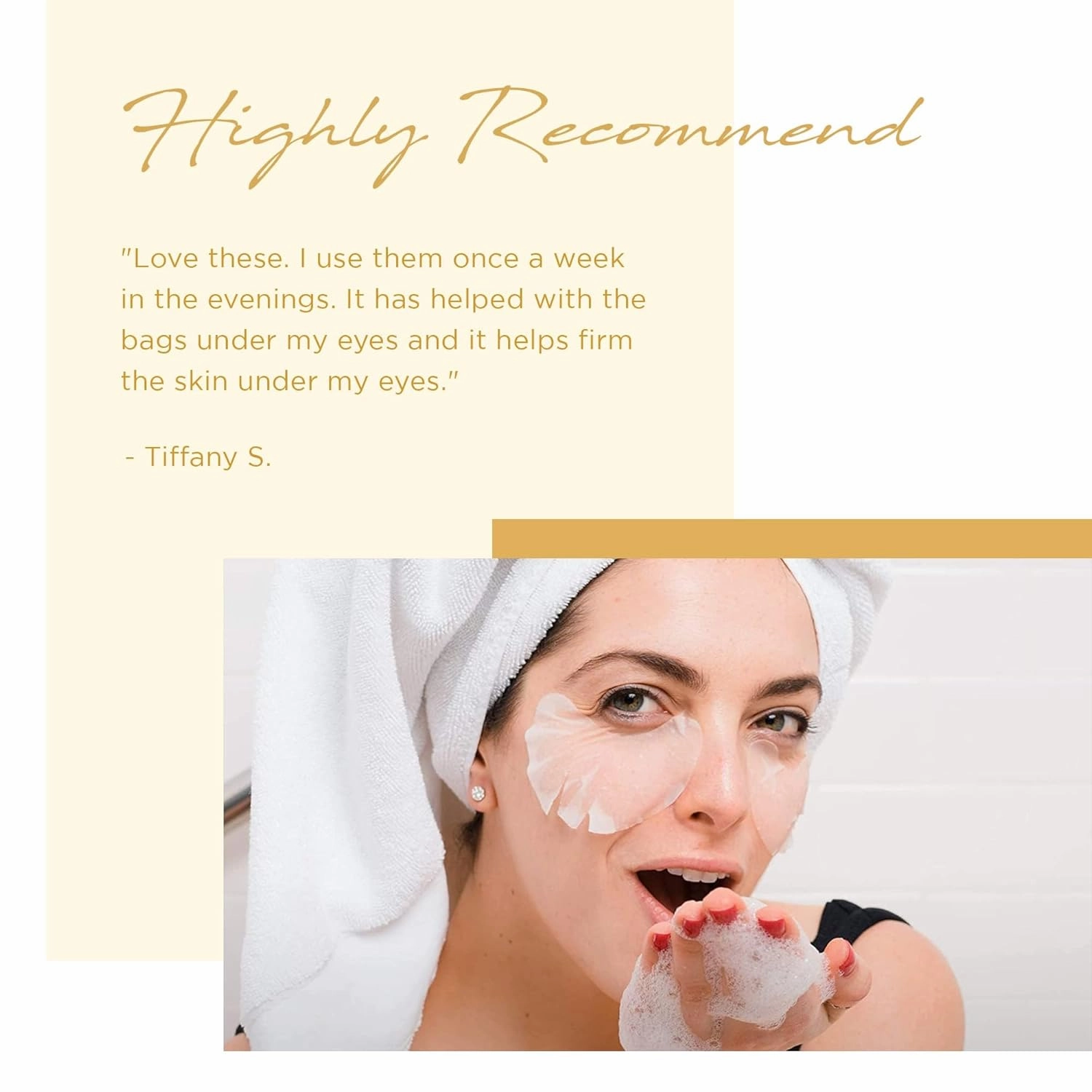 AZURE 24K Gold & Retinol Anti Aging Under Eye Patches - Firming, Restoring & Deeply Hydrating Eye Mask - Reduces Fine Lines, Wrinkles, Dark Circles & Puffiness - Skin Care Made in Korea - 10 Pairs
