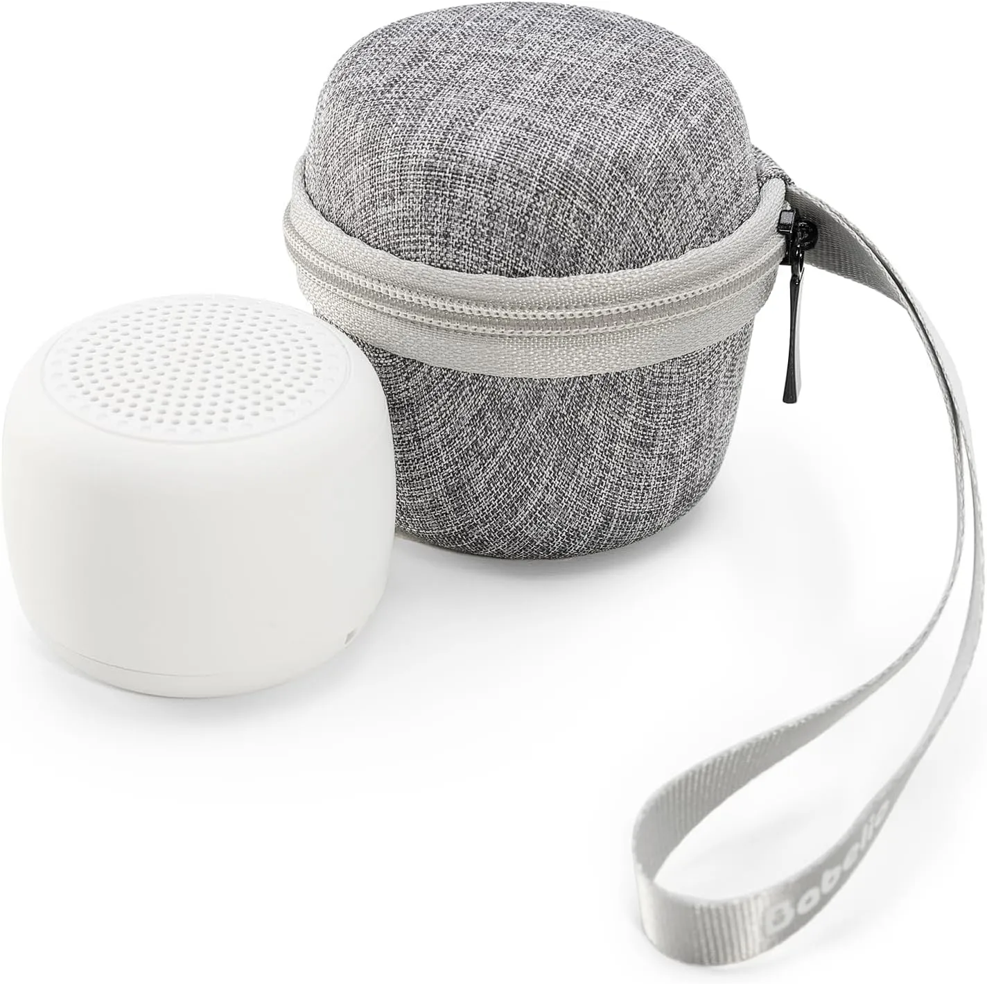 Babelio Portable White Noise Machine   Travel Case in Grey, for Adults Kids Baby