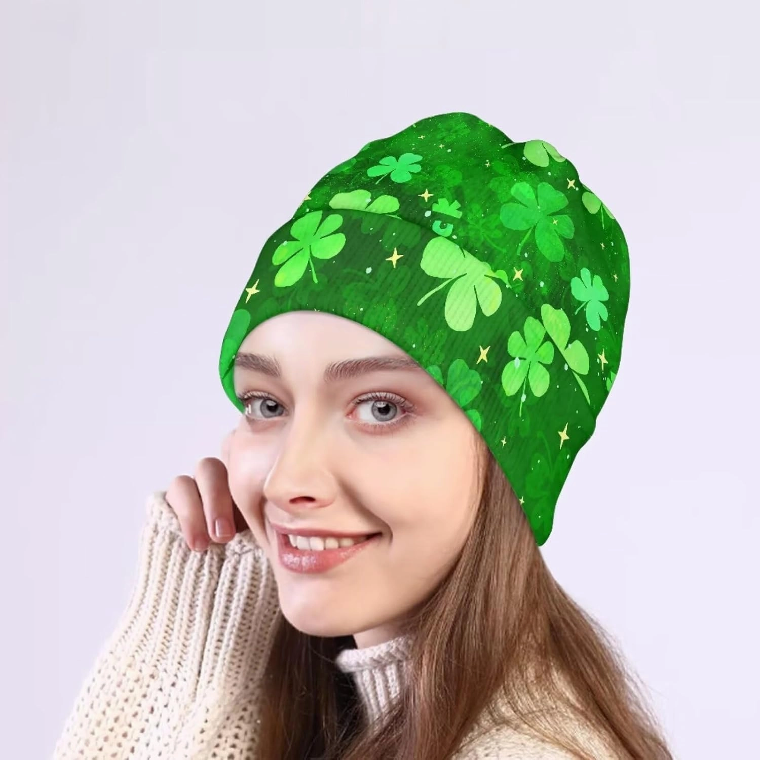 Babrukda Womens Mens Knit Beanie Winter Hats for Women Men Soft Warm Unisex Beanie