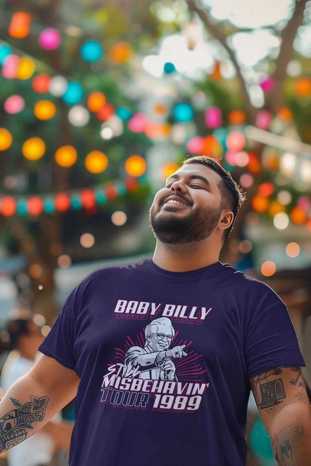 Baby Billy World Tour 1989 - Still Misbehavin - Funny Humor tv Show Preacher Comedy Xs-6x - Soft - Unisex Tee
