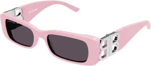 Balenciaga BB0096S Pink/Dark Grey 51/18/130 women Sunglasses