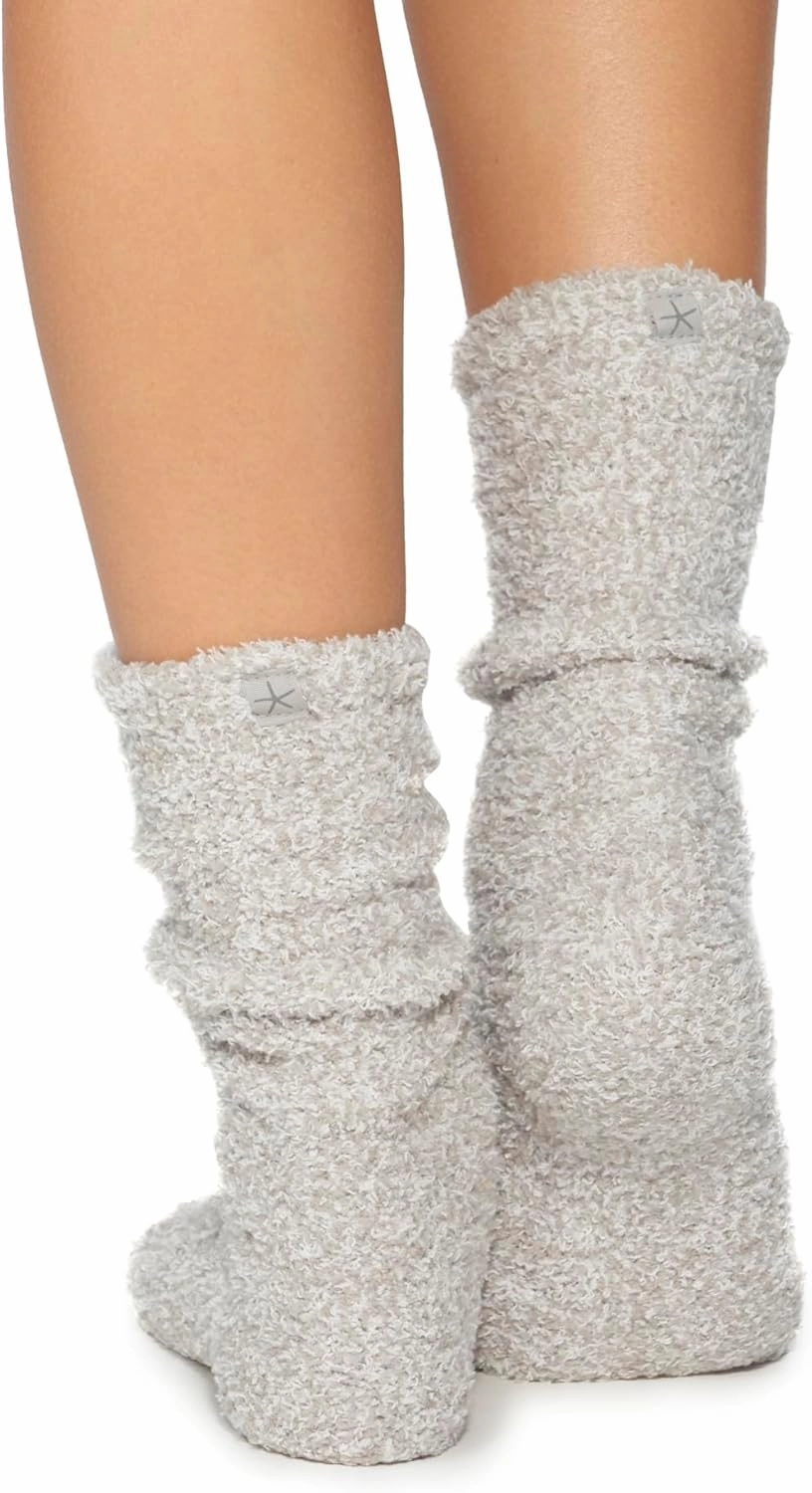 Barefoot Dreams Women's CozyChic Heathered Socks