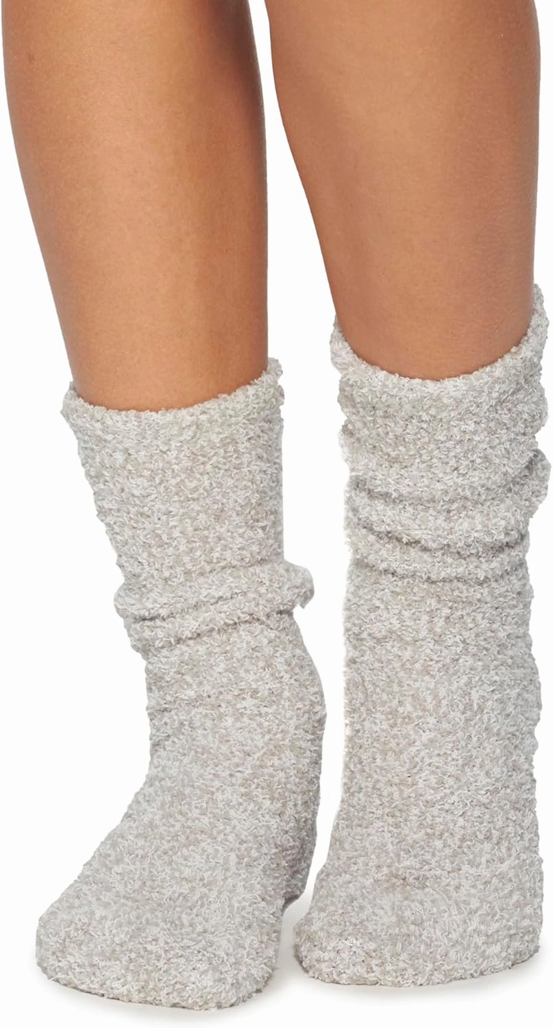 Barefoot Dreams Women's CozyChic Heathered Socks