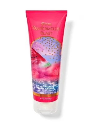 Bath and Body Pink Watermelon Blast Ultimate Hydration Body Cream | 8 Oz