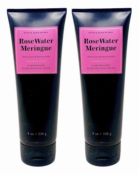 Bath & Body Works Rose Water Meringue - 2 Pack Of Body Cream