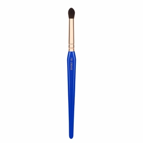 Bdellium Tools Professional Makeup Brush - Golden Triangle Series 781 Crease - With All Vegan and Soft Synthetic Fibers, For Eye Crease (Blue, 1pc)