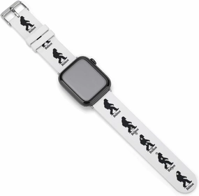 Believe Bigfoot Adjustable Silicone Watchband Compatible with IWatch Classic Soft Sports Watch Strap for Men Women