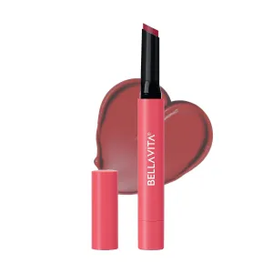 BE.LLAVITA All Hearts Lip Plumper | Hydrating Plumping Gloss | Natural Tint & Shine | BellaMood Tech | Paraben Free Lip Gloss | Burning Love | 1.2g
