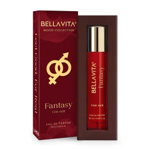 BEL.LAVI.TA Mood Collection Fantasy EDP for Her with Pink Pepper, Jasmine and Patchouli |Premium, Long Lasting Fragrance Perfume for Women, 15ml