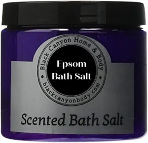 Black Canyon Yellow Rose & Musk Scented Epsom Salt Bath Soak, 16 Oz