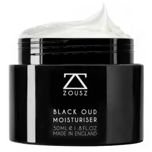Black Oud Mens Face Moisturiser – Hydrating Daily Face Cream, Natural Facial Moisturiser for Men, Ultimate Mens Skin Care Solution – Perfect Men's Face Cream Gift for Him, 50mL