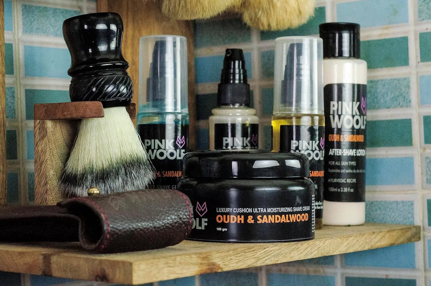 Boar Shaving Brush for Men | Black Tuxedo Handle, 24mm Knot | Classic Wet Shaving Brush for Rich Lather | Gentlemen’s Grooming Tool | Traditional Shaving Routine Accessory