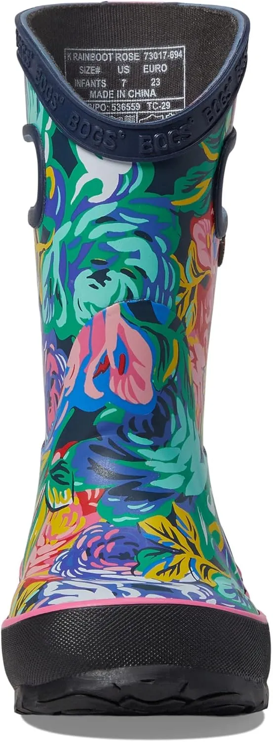 BOGS Rain Boot Rose Garden (Toddler/Little Kid/Big Kid)