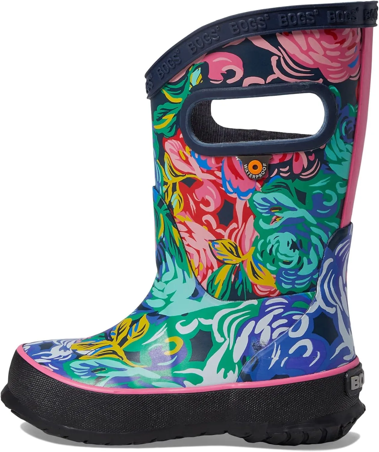 BOGS Rain Boot Rose Garden (Toddler/Little Kid/Big Kid)