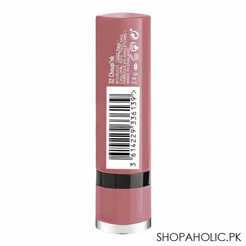 Bourjois Rouge Velvet Lipstick, 32 Chou Pink