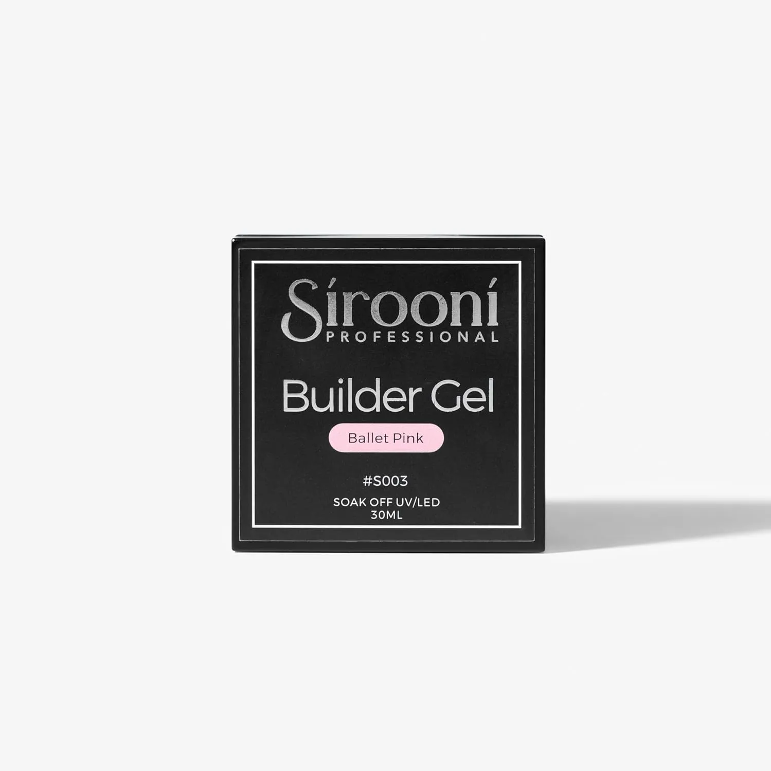 Builder Gel For Nails | Strong & Flexible Builder Gel | Rich Shade | LED/UV Gel Nail Polish (Ballet Pink, 30ml)