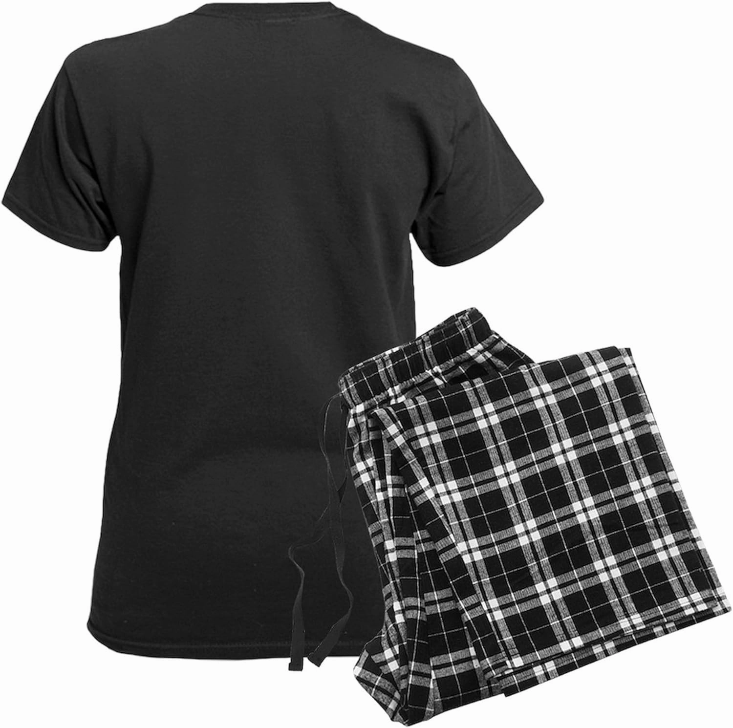 CafePress Cabbage Rose Drawn From Nature Women's Dark Pajama Womens Novelty PJ Sleepwear