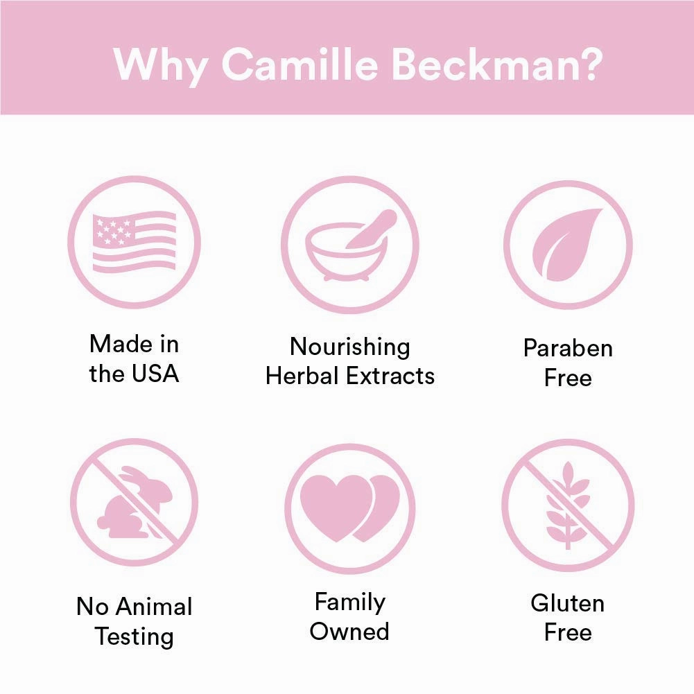 Camille Beckman Glycerine Hand Therapy Cream, Glycerine Rosewater, 8 Ounce