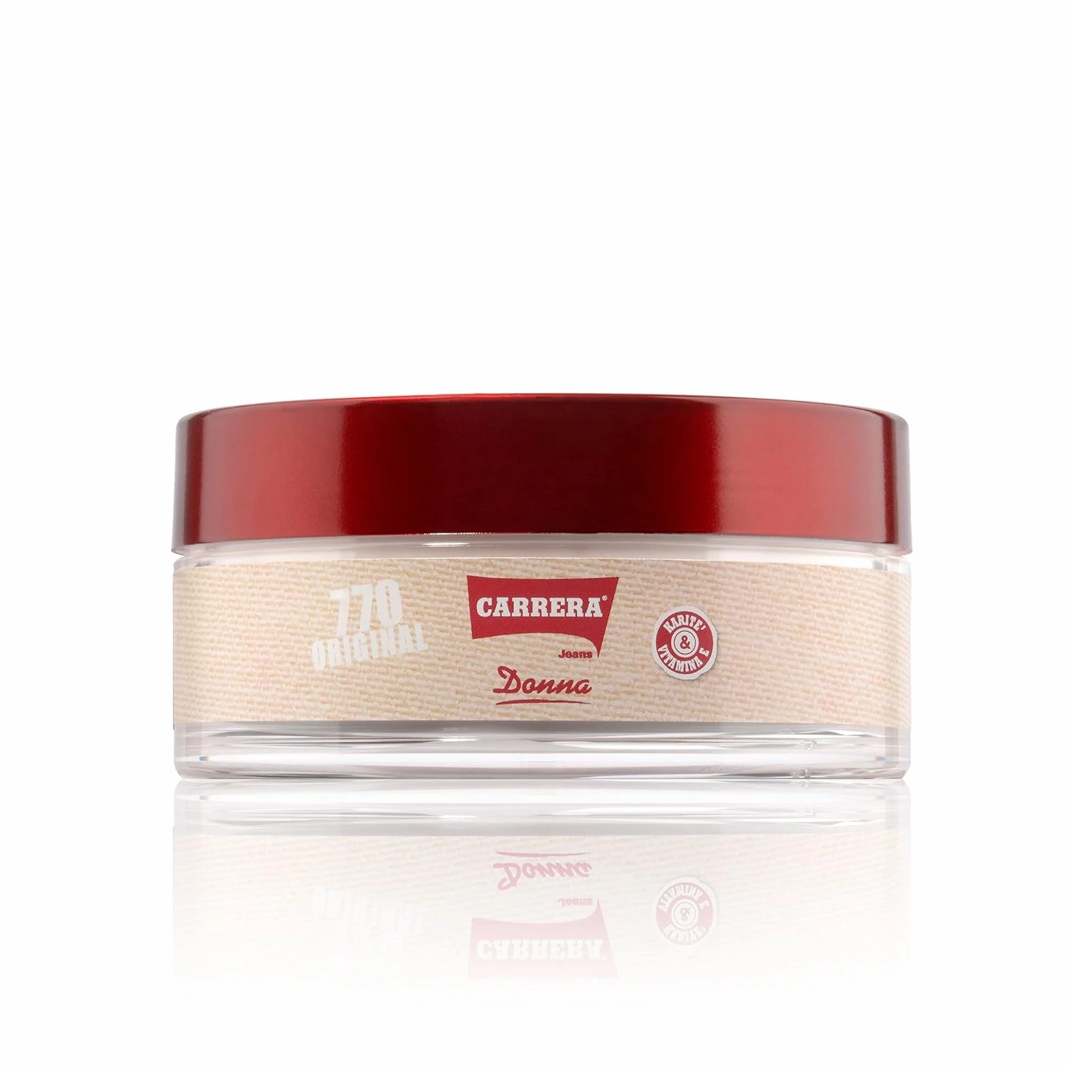 Carrera Jeans 770 Original Perfumed Body Cream for Women, Moisturize Skin, 6.76 Fl Oz (Pack of 1)