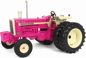 Case IH Pink Limited Edition 1/16 IH Farmall 1206 w/Rear Duals, ERTL Prestige OBT 44382