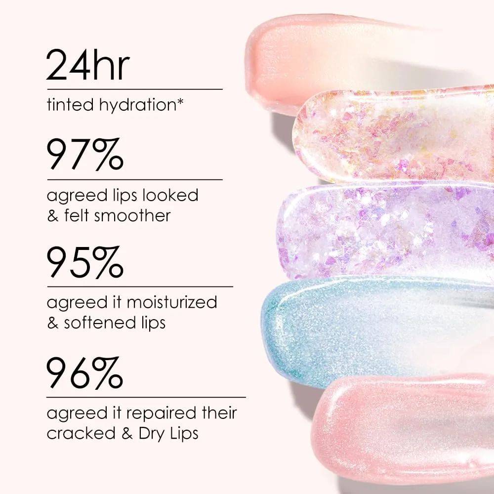CATKIN Lip Balm Tinted Color Changing Lipstick Ultra Hydrating Lip Moistrurizer Chapstick with Vitamin E Nourishing For Cracked & Dry Lips 0.12 oz C07 Amethyst