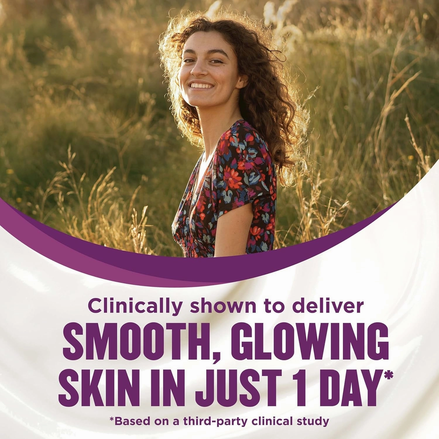 Cocoa Butter Glow Daily Hydrating Lotion with Shea Butter, Cocoa Butter & Coconut Oil, Exfoliating Moisturizer for Dry Skin, 24 Oz.